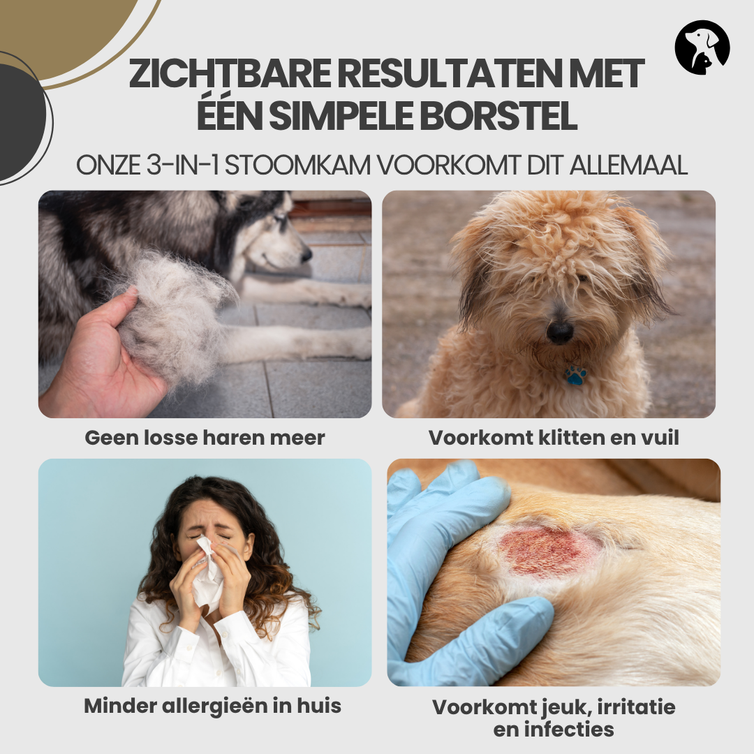 Hondenborstel en Kattenborstel Comfortabele Vachtverzorging