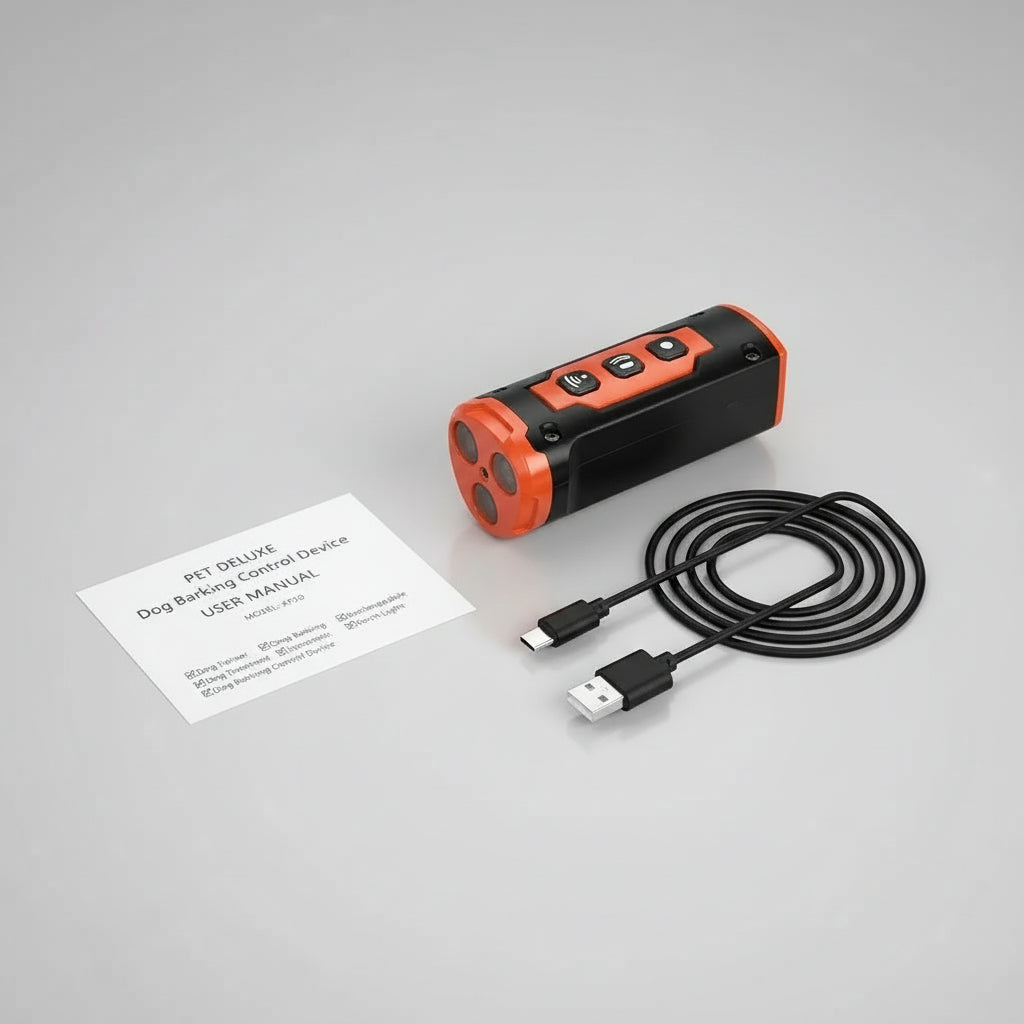 Sonic hond blaffen controle apparaat met accessoires