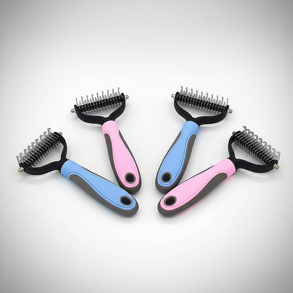 Grooming set voor honden en katten.