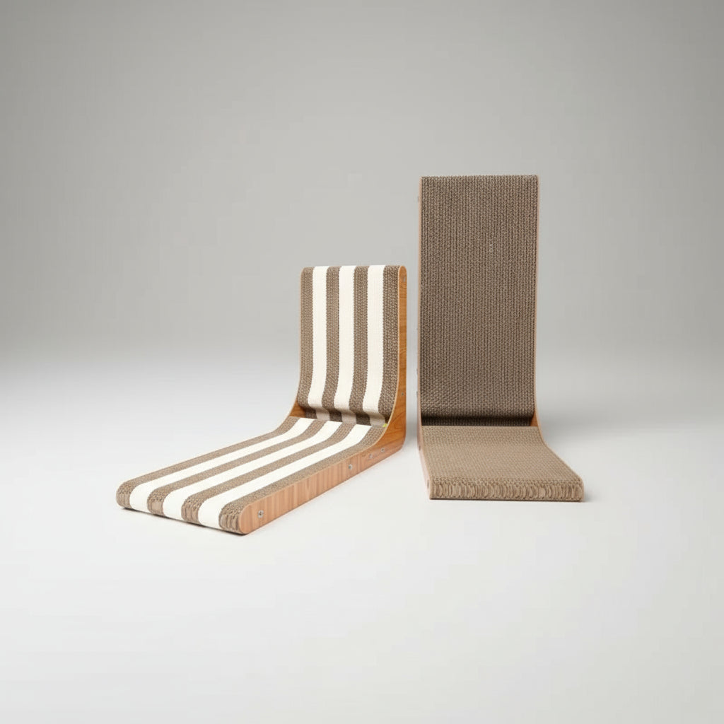 Kattenkrabpaal set voor krabben en spelen