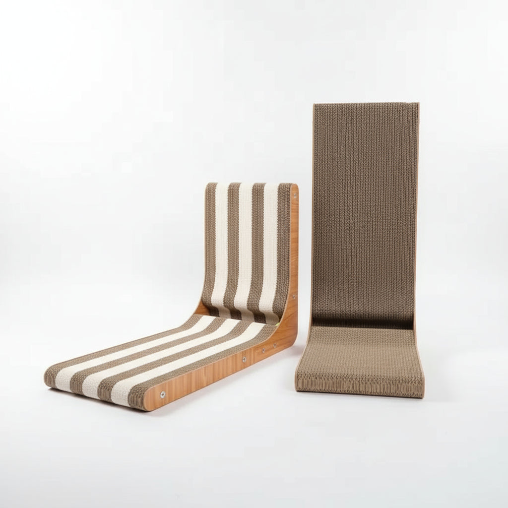 Dubbele kattenkrabplank voor huisdieren