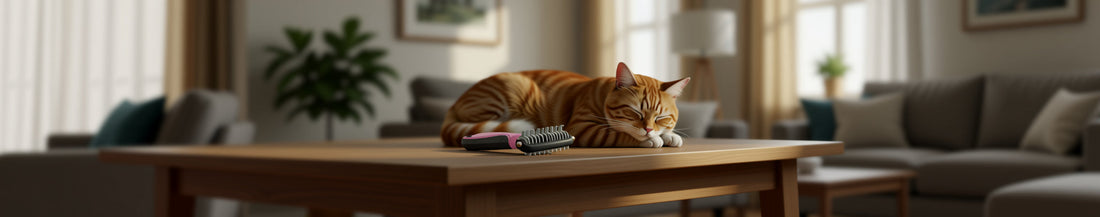 Professionele kattenborstel voor optimale vachtverzorging