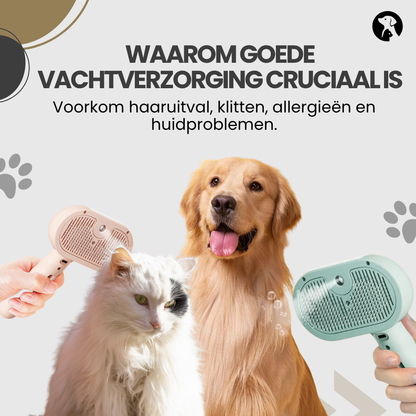 Hondenborstel en Kattenborstel Comfortabele Vachtverzorging
