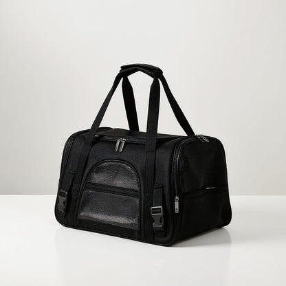 Alt: Grijze dieren tas met grote opening