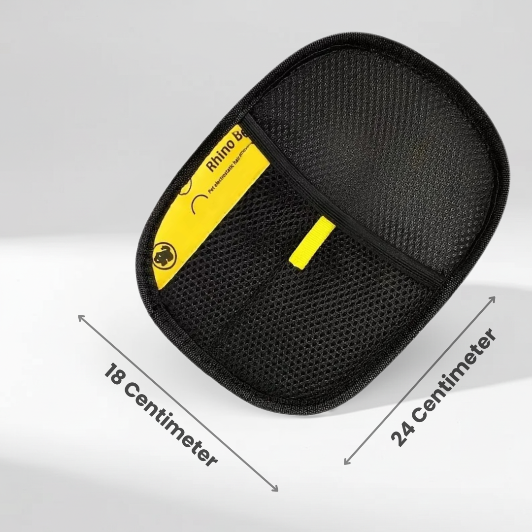 Kattenborstel voor korte vacht met groter reinigingsoppervlak voor snelle haarverwijdering