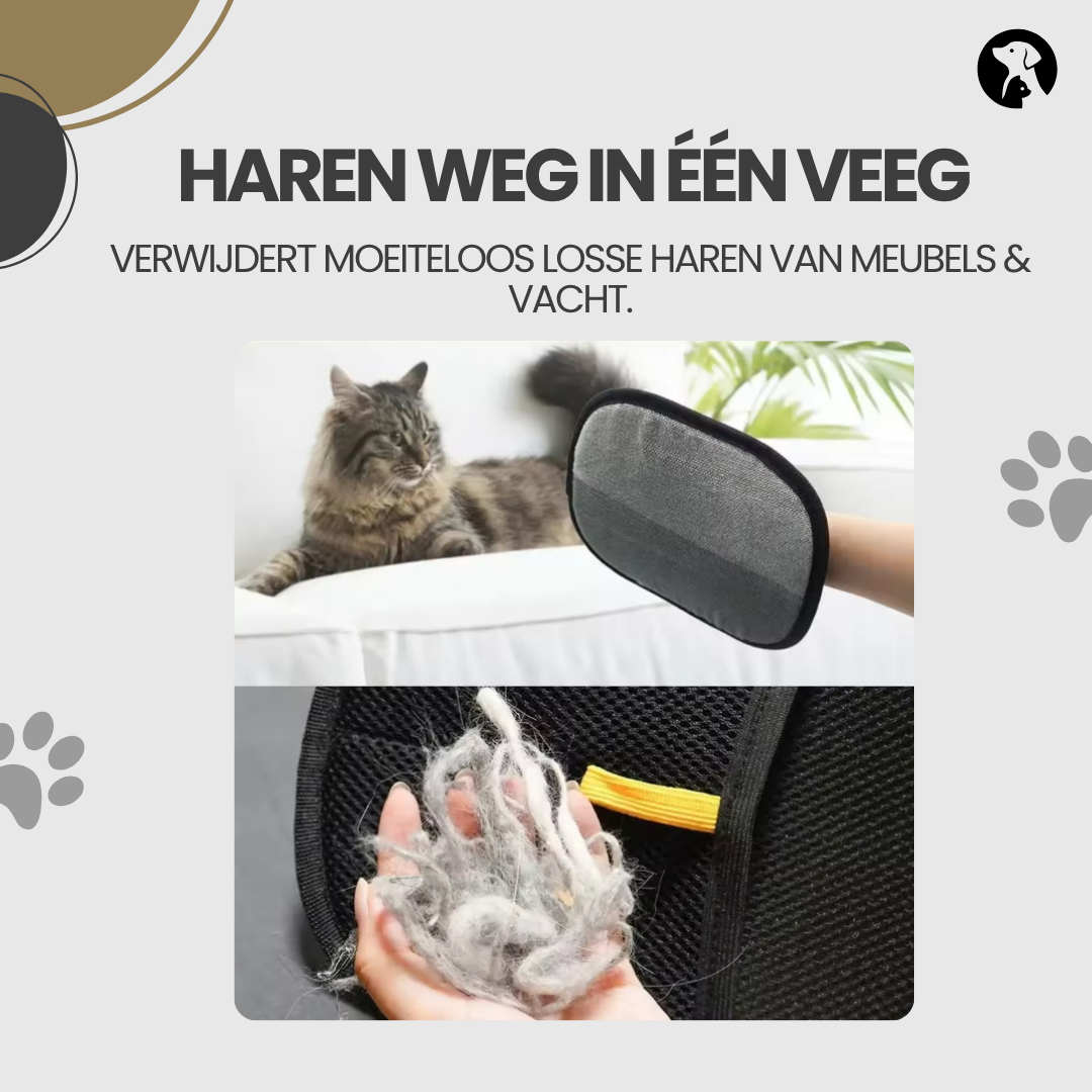 Haren vormen een strook in één veeg en zijn daarna direct af te trekken