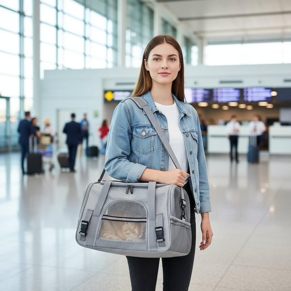 Draagbare en comfortabele honden tas