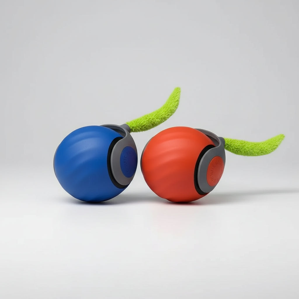 Interactief speelgoed voor katten in helder kleuren