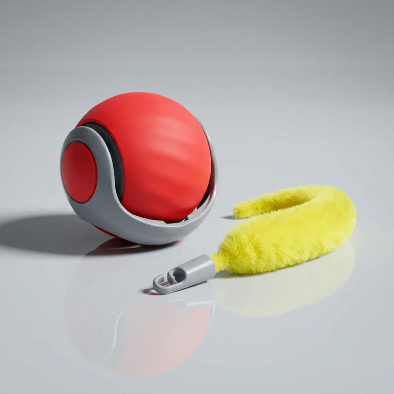 Interactieve bal en staart voor honden