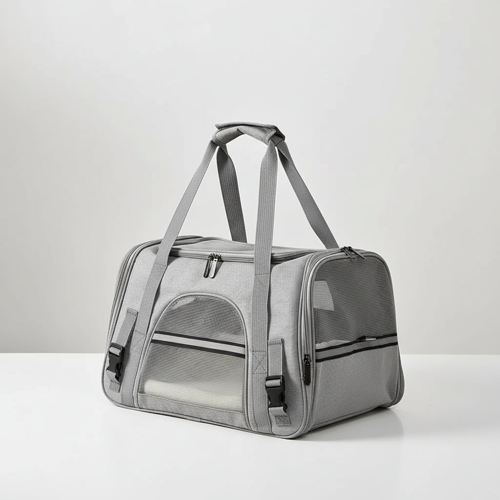 Draagbare reisbagage met trolley bevestiging