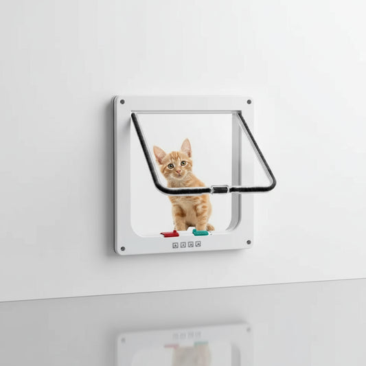 Katten deur voor eenvoudige toegang voor huisdieren.