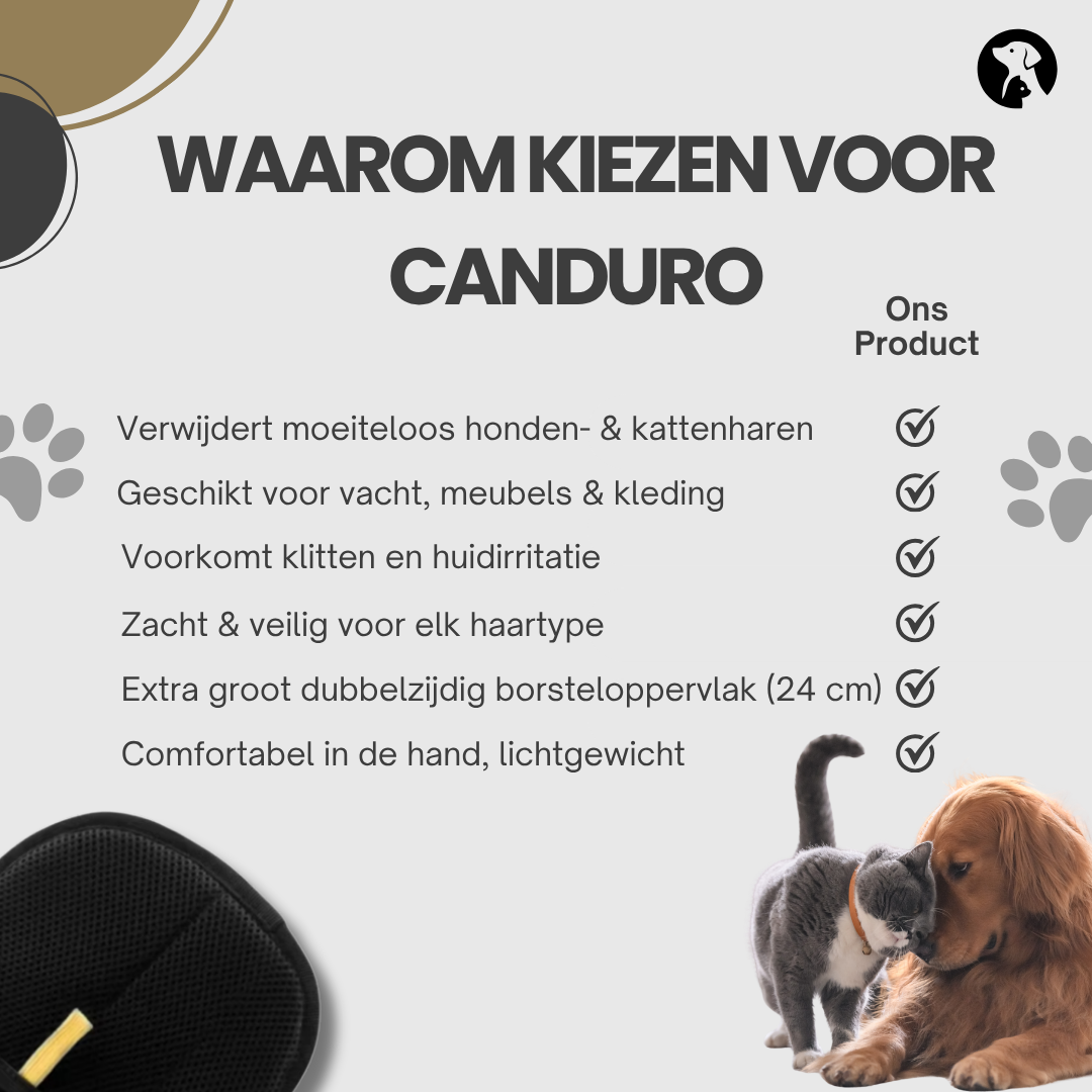 Vergelijking waarom Canduro haarverwijderhandschoen beter is dan alternatieven